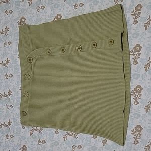 Women's Urban Outfitters Claira Side Button Mini Skirt, Green, Size Medium